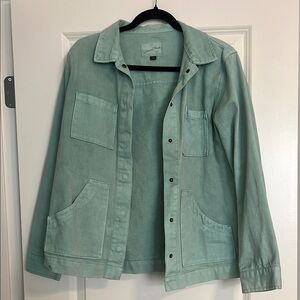 Oversized Mint Green Women's Jacket
